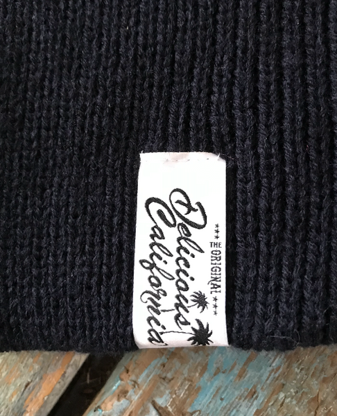 Delicious California chunky knit Beanie - Delicious California