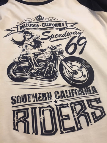 Baseball Tee - Speedway 69 Design (UNISEX)